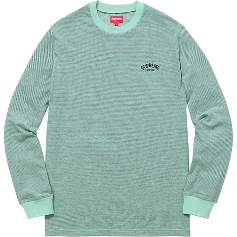 Supreme Micro Stripe L/S Tee - Colorway
