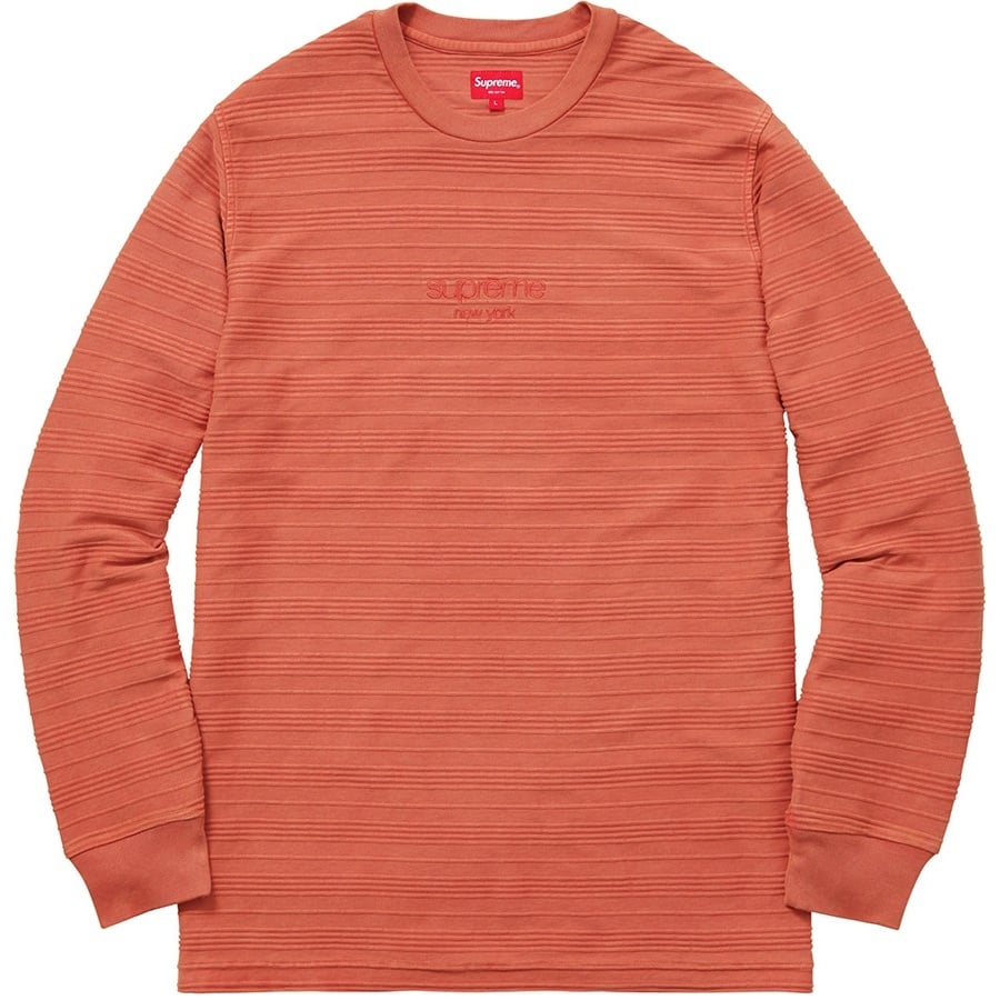 Supreme Raised Stripes L S Top (FW16)