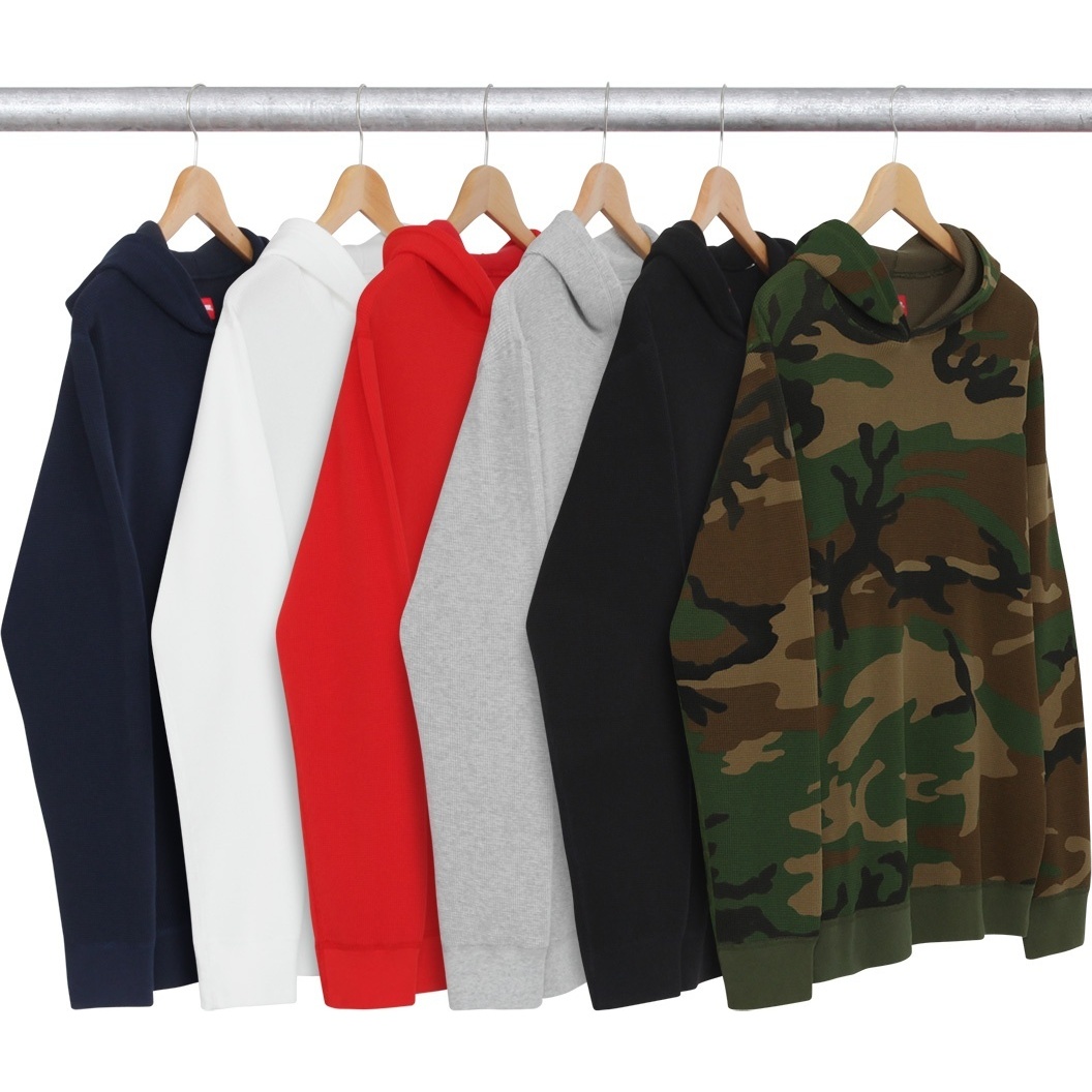 Supreme Hooded Waffle Thermal (fall/winter 2016)