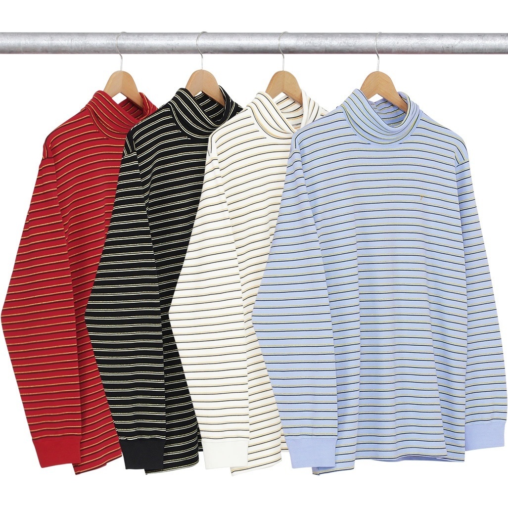 Supreme Gold Stripe Turtleneck (fall/winter 2016)