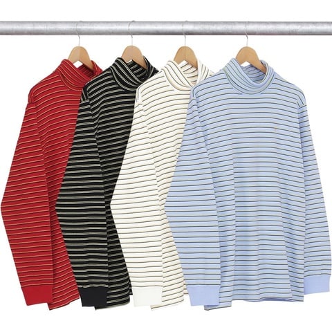Supreme Gold Stripe Turtleneck