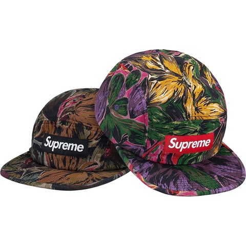c*6様 supreme Painted Floral Camp Cap Painted Floral Camp Cap - fall/winter 2017 - Supreme