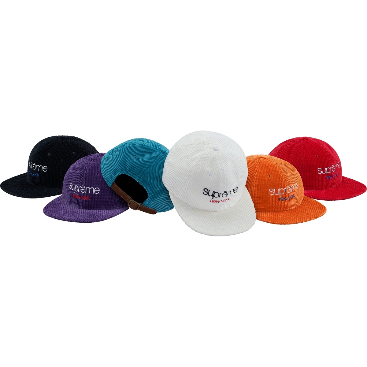 帽子 Supreme Waffle Cord Classic Logo 6-Panel Buy Supreme Waffle Cord Classic Logo 6-Panel 'White' - FW17H27