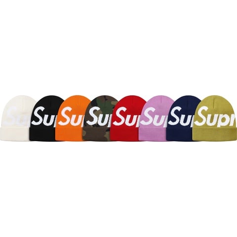 Supreme Big Logo Beanie - $40.00