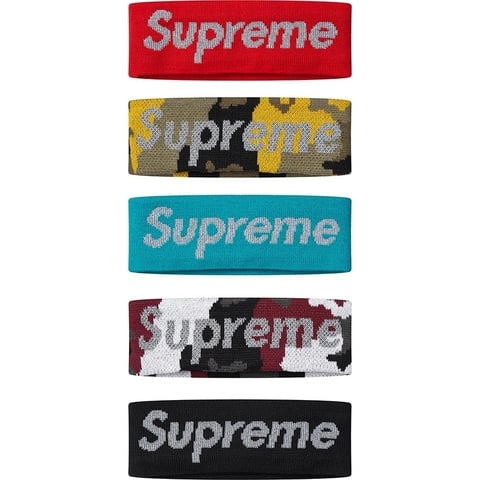 帽子 Supreme New Era Reflective Logo Headband Supreme New Era Reflective Logo Headband (FW 16) White - FW16 - US