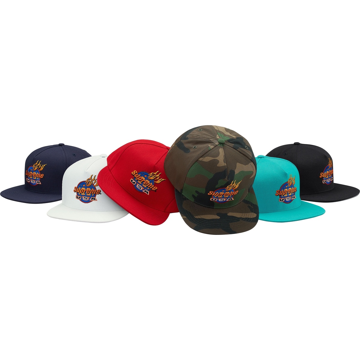 Supreme Fire 5-Panel (fall/winter 2017) - $44.00