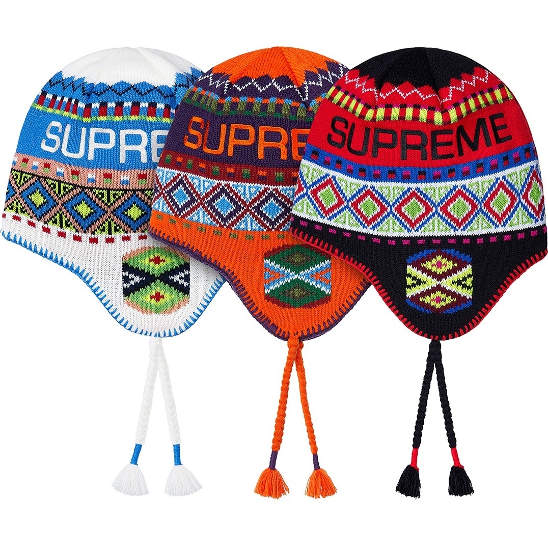YEABIN　Supreme Nepali Earflap Beanie Nepali Earflap Beanie - fall/winter 2017 - Supreme