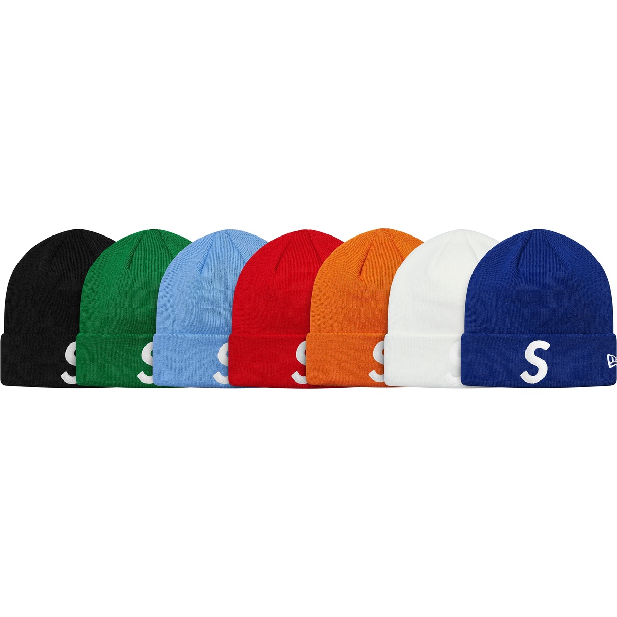 Supreme New Era® S Logo Beanie (fall/winter 2017) - $38.00