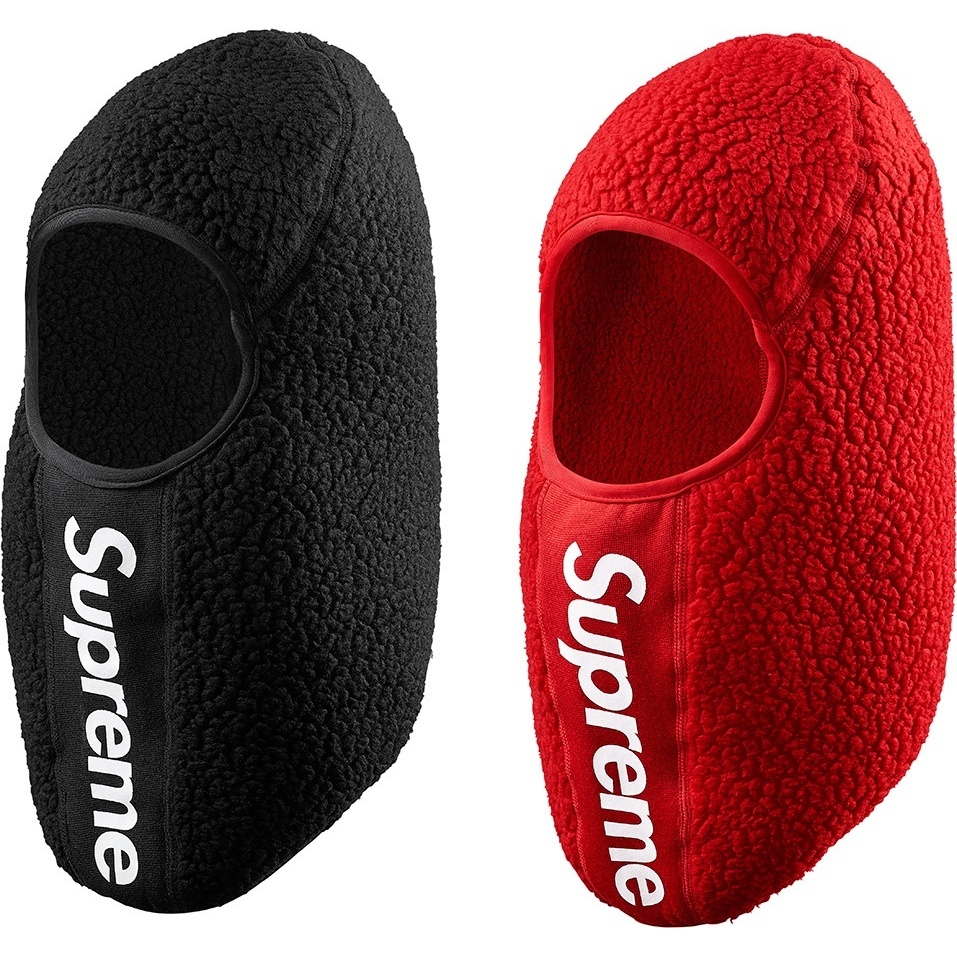 帽子 Supreme Polartec Deep Pile balaclava Polartec® Deep Pile Balaclava - fall/winter 2017 - Supreme