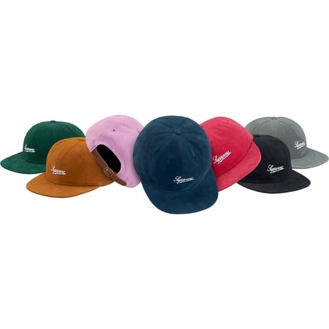 帽子 Supreme Brushed Twill Script 6-Panel Brushed Twill Script 6-Panel - fall/winter 2017 - Supreme