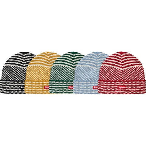 Supreme Wool Jacquard Beanie - $36.00
