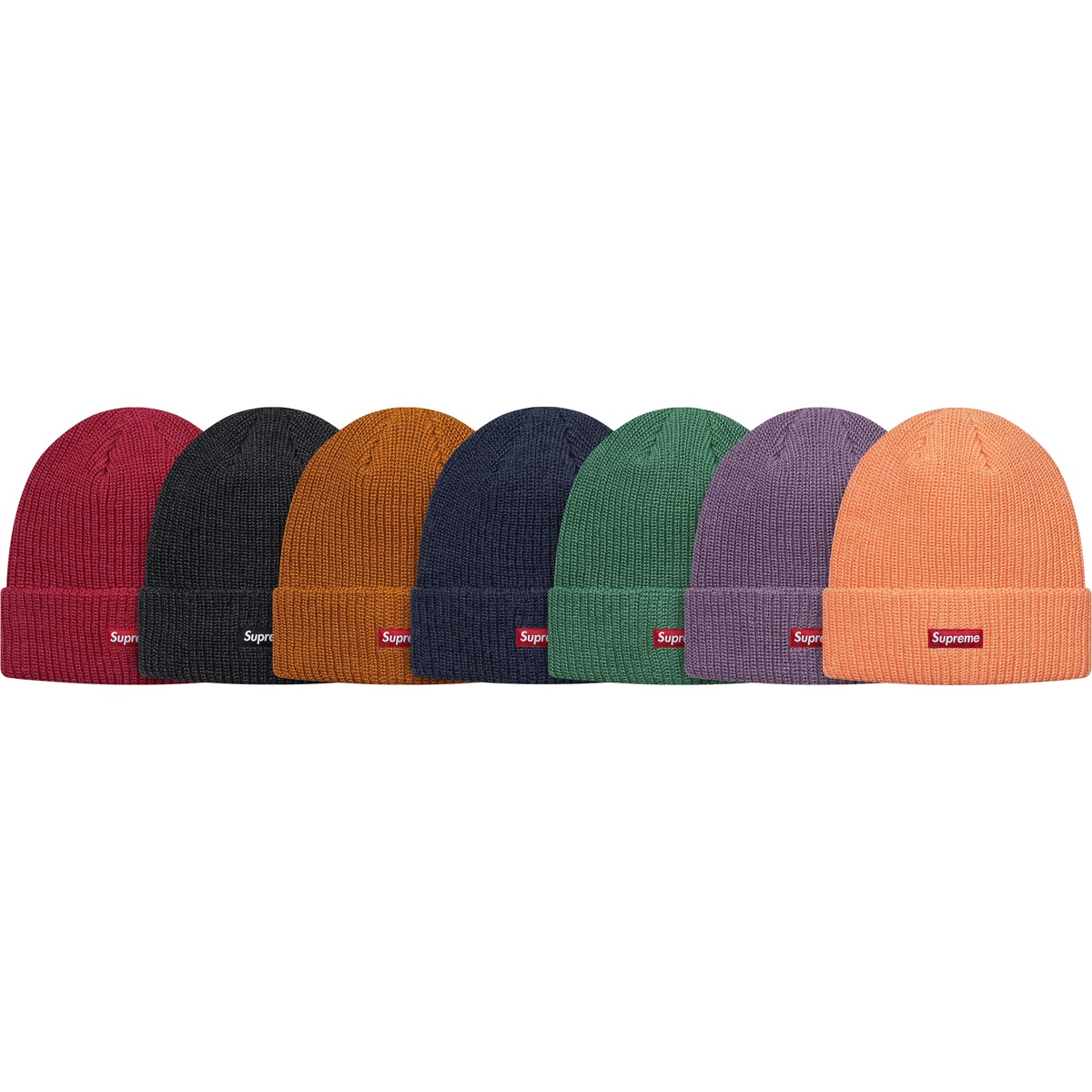 Supreme Heather Loose Gauge Beanie (fall/winter 2017) - $32.00