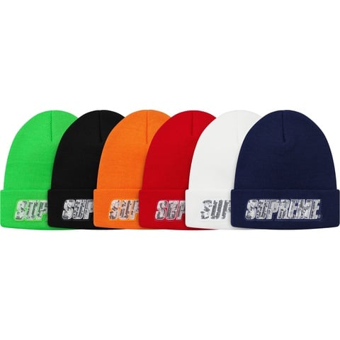 Supreme Sequin Beanie - $32.00