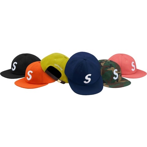 Supreme Wool S Logo 6-Panel - $48.00