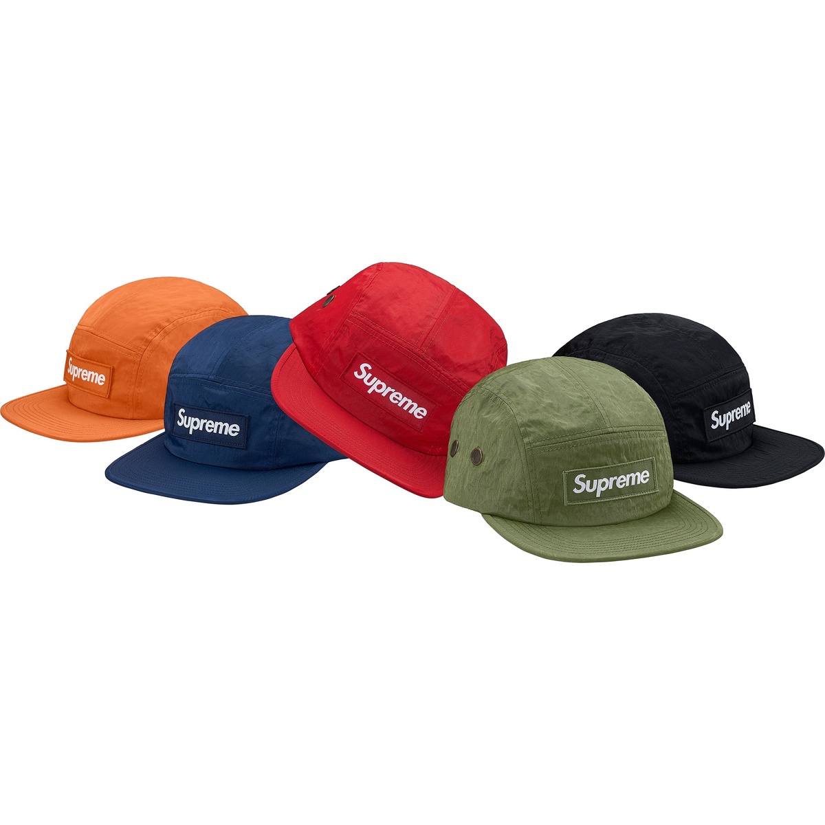 Washed Nylon Camp Cap - fall/winter 2017 - Supreme