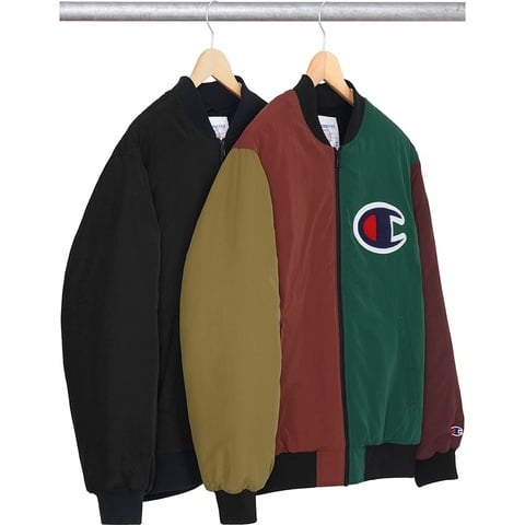Supreme Supreme®/Champion® Color Blocked Jacket - $218.00