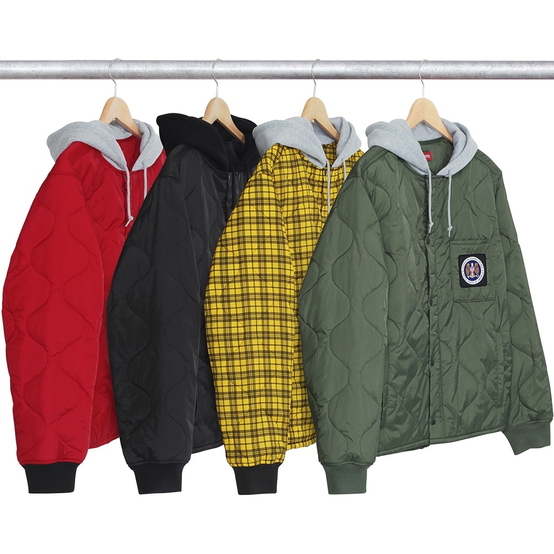 Quilted Liner Hooded Jacket - fall/winter 2017 - Supreme