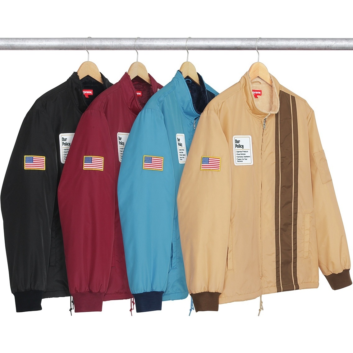 Supreme Pit Crew Jacket (fall/winter 2017) - $188.00