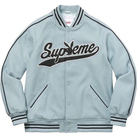 Supreme Supreme®/Playboy© Wool Varsity Jacket - Colorway