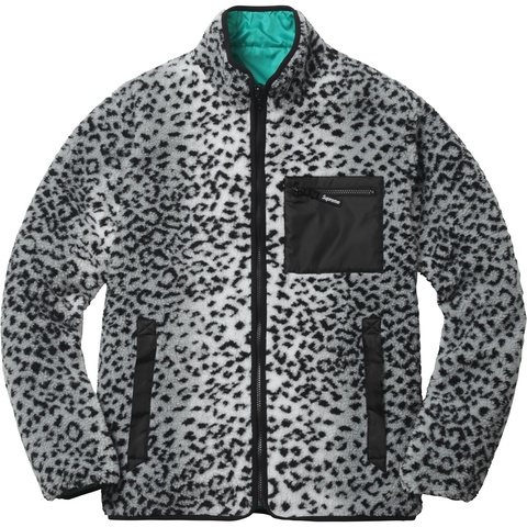 Supreme Leopard Fleece Reversible Jacket - Colorway