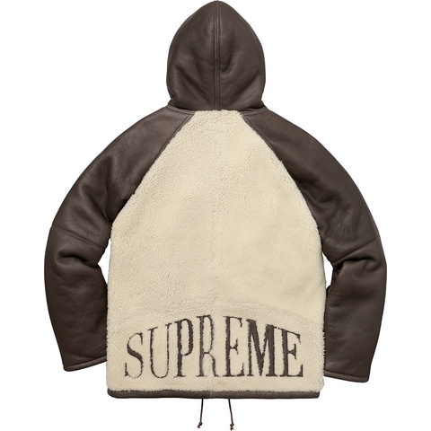 Supreme Reversed Shearling Hooded Jacket - Colorway