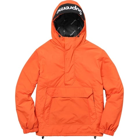 Supreme Hooded Logo Half Zip Pullover - Colorway