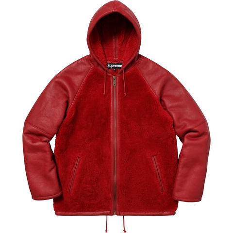 Supreme Reversed Shearling Hooded Jacket - Colorway