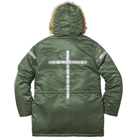 g*c様 Supreme Reflective Cross N3B Parka Supreme - Reflective Cross N-3B Parka - ParkSIDER