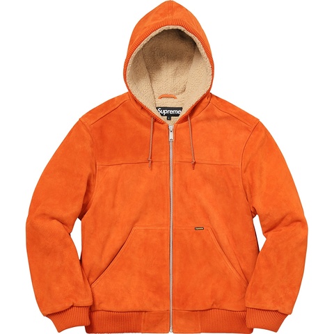 Hooded Suede Work Jacket - fall/winter 2017 - Supreme