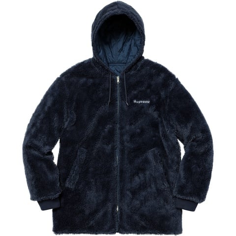 ブルゾン [S]Supreme sherpa reversible work parka Reversible Sherpa Work Parka - fall/winter 2017 - Supreme