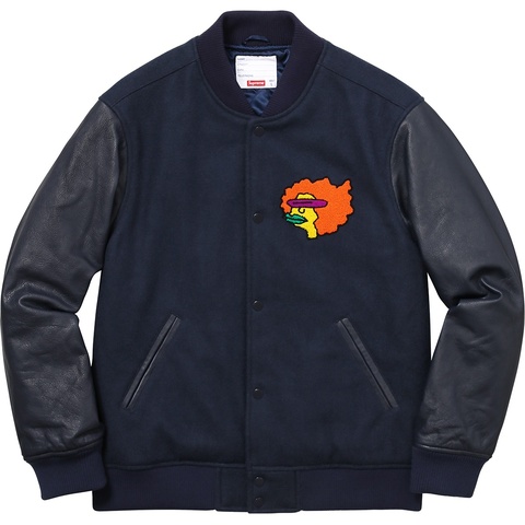 ジャケット・アウター supreme 17AW Gonz Ramm Varsity Jacket M Gonz Ramm Varsity Jacket - fall/winter 2017 - Supreme