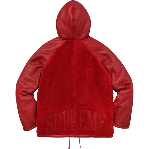Supreme Reversed Shearling Hooded Jacket - Colorway