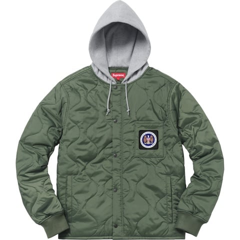 Quilted Liner Hooded Jacket - fall/winter 2017 - Supreme