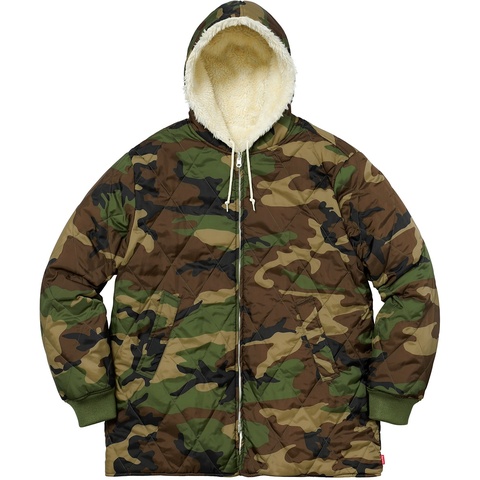 Supreme Reversible Sherpa Work Parka - Colorway