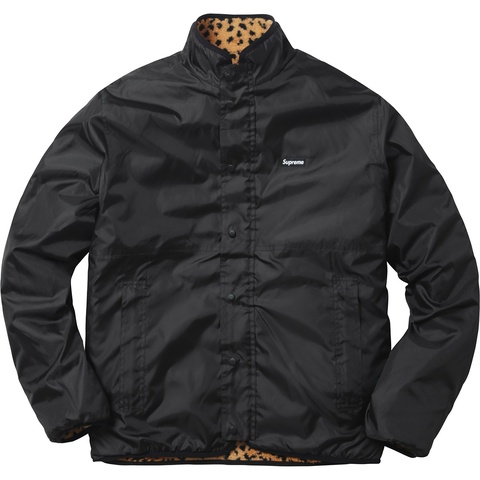 Supreme Leopard Fleece Reversible Jacket - Colorway