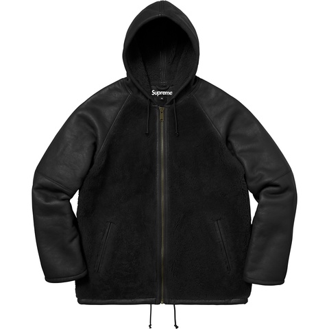 Supreme Reversed Shearling Hooded Jacket - Colorway