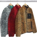 Supreme Leopard Fleece Reversible Jacket (FW17)