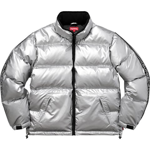 Supreme Reflective Sleeve Logo Puffy Jacket - Colorway