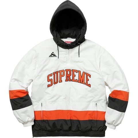 ダウンジャケット 17AW Supreme Puffy Hockey Pullover M Puffy Hockey Pullover - fall/winter 2017 - Supreme