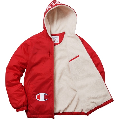 Supreme Supreme®/Champion® Sherpa Lined Hooded Jacket - Colorway