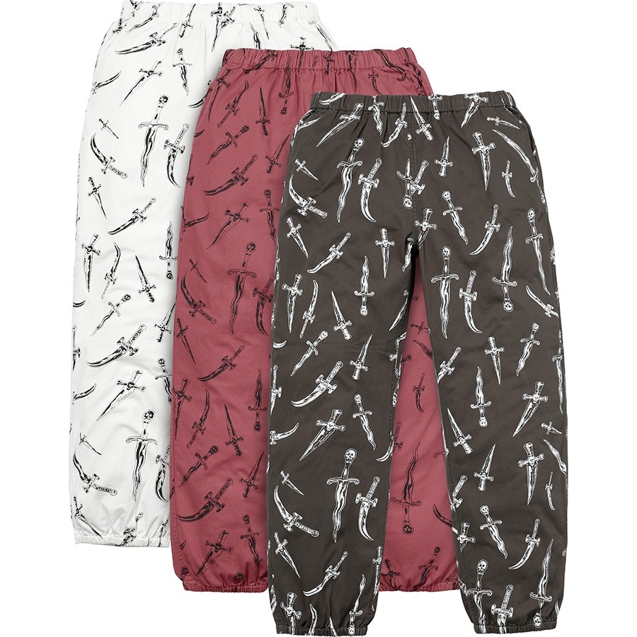 Supreme Daggers Pant (fall/winter 2017) - $128.00
