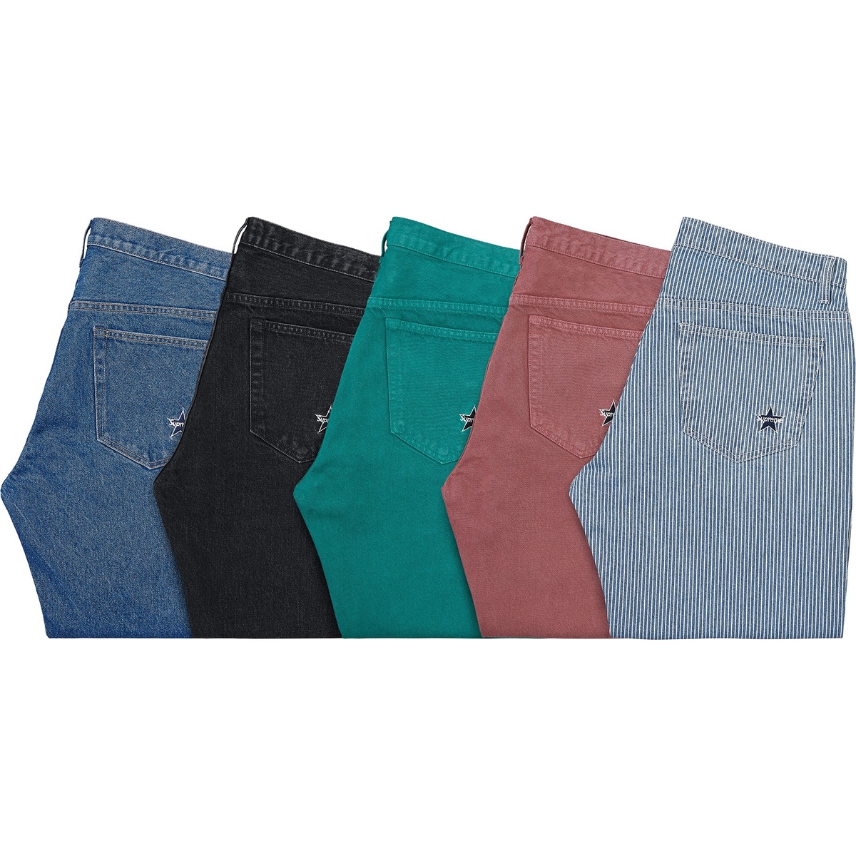 Washed Regular Jeans - fall/winter 2017 - Supreme