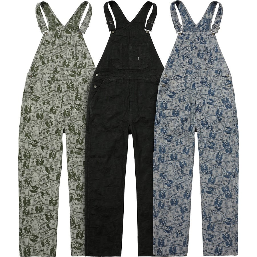 100 Dollar Bill Overalls - fall/winter 2017 - Supreme