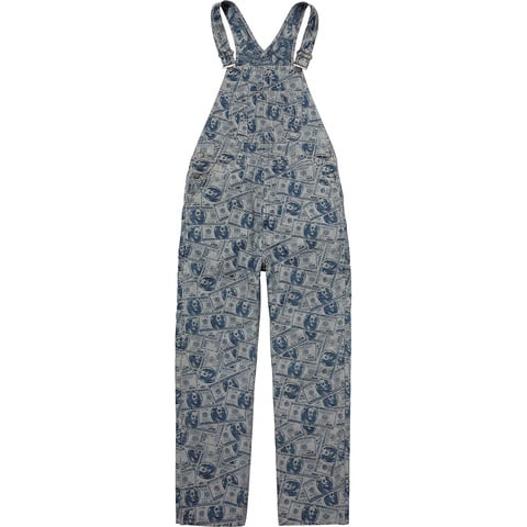 100 Dollar Bill Overalls - fall/winter 2017 - Supreme