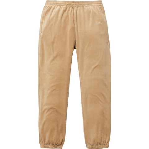 Supreme Velour Warm Up Pant - Colorway