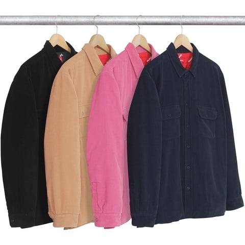 Supreme Corduroy Quilted Shirt - $138.00