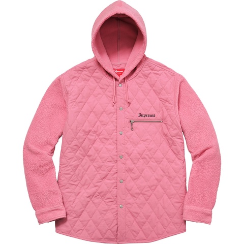 - Shirt Nylon Fleece Hooded Shirt Nylon Fleece Hooded 2017AW Supreme トップス fall/winter Supreme - 2017 トップス