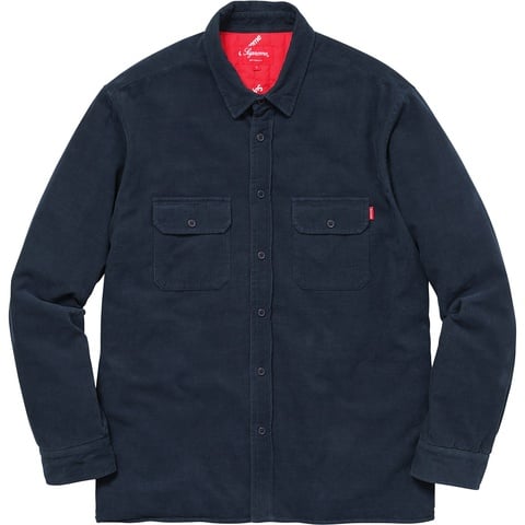 Supreme Corduroy Quilted Shirt - Colorway