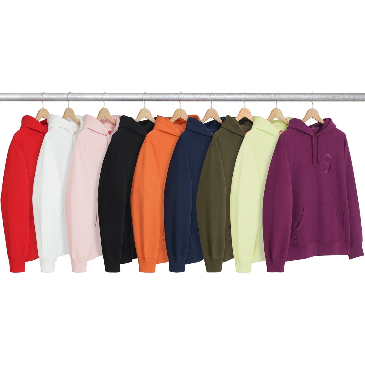 Tonal S Logo Hooded Sweatshirt - fall/winter 2017 - Supreme