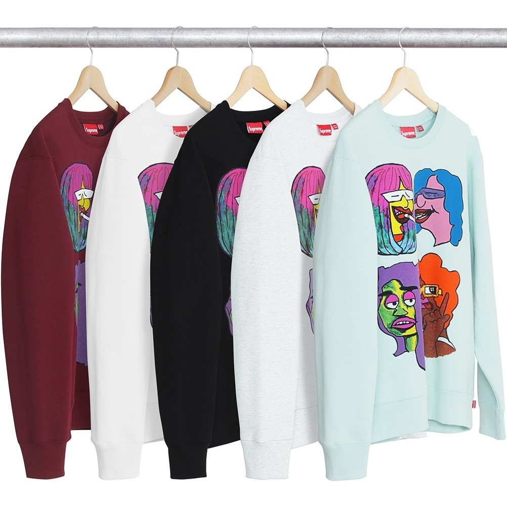 Gonz Heads Crewneck - fall/winter 2017 - Supreme